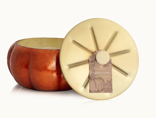 Pumpkin Laurel Statement Large Candle | Niche&Co.