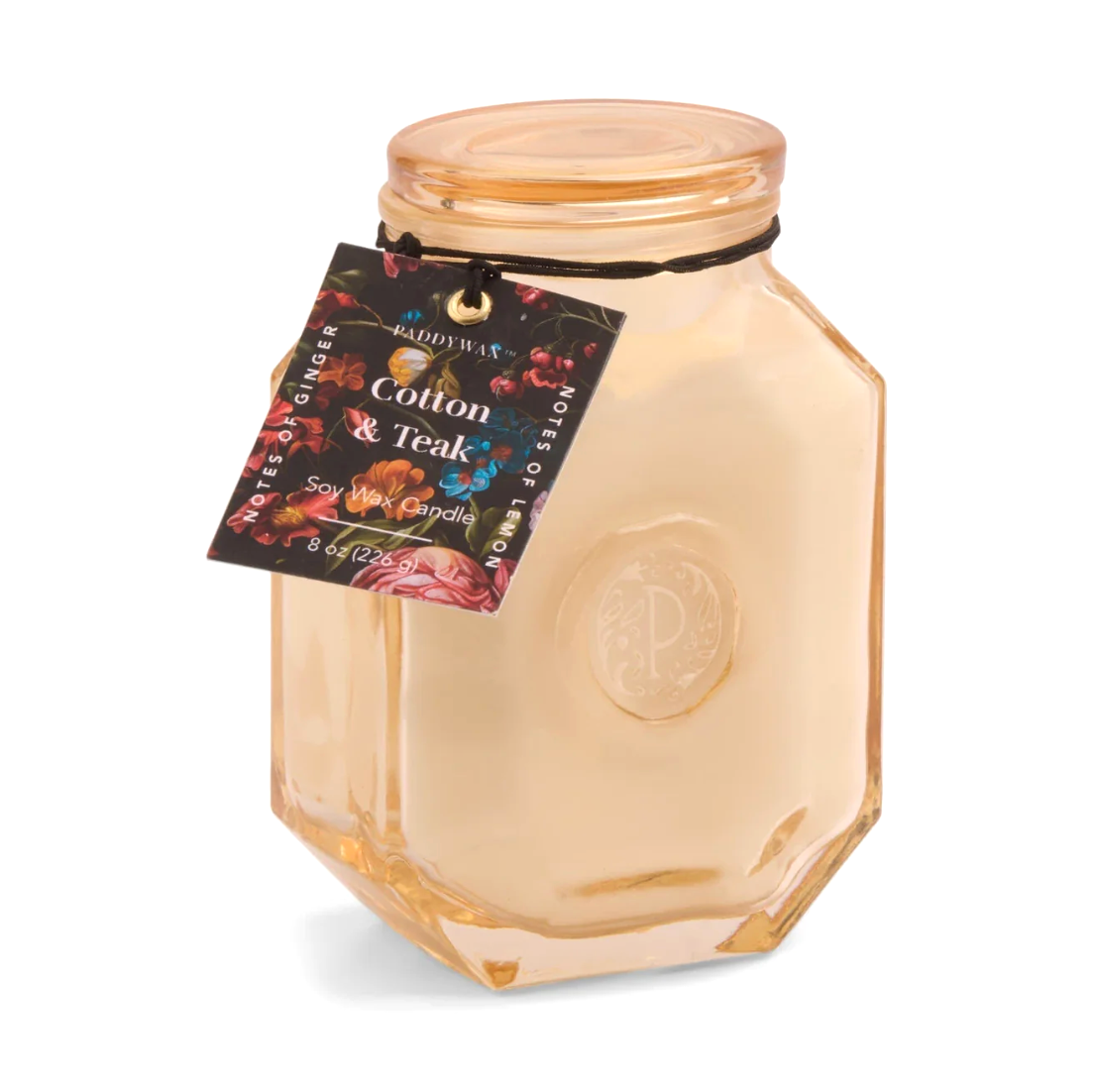 8 OZ Botanica Cotton & Teak Candle | Niche&Co.