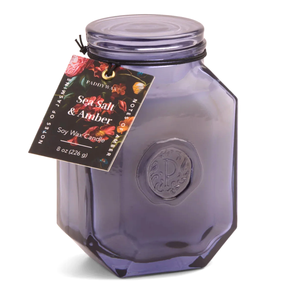 8 OZ Botanica Sea Salt & Amber Candle | Niche&Co.