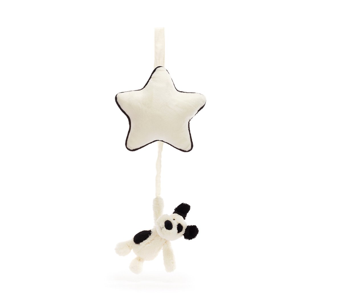 JELLYCAT Bashful Puppy Musical Pull | Niche&Co.