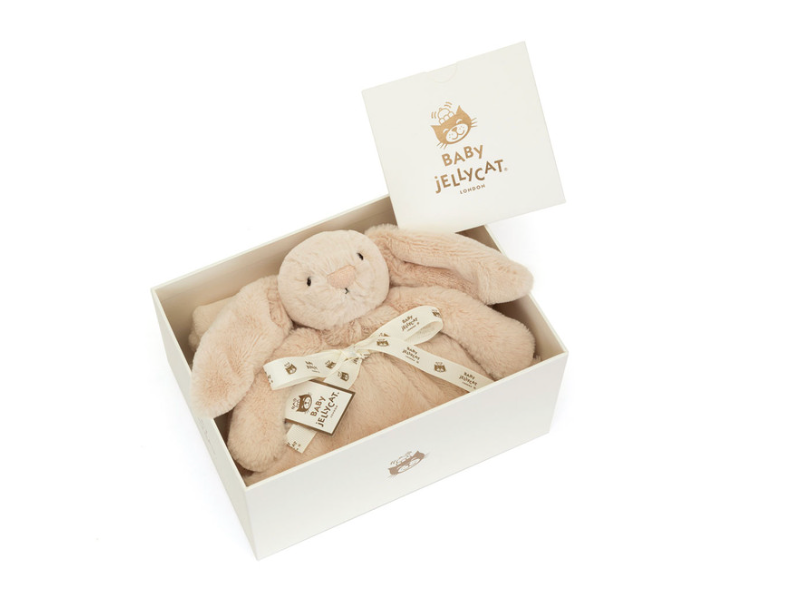 JELLYCAT Bashful Bunny Willow Blanket in Gift Box | Niche&Co.