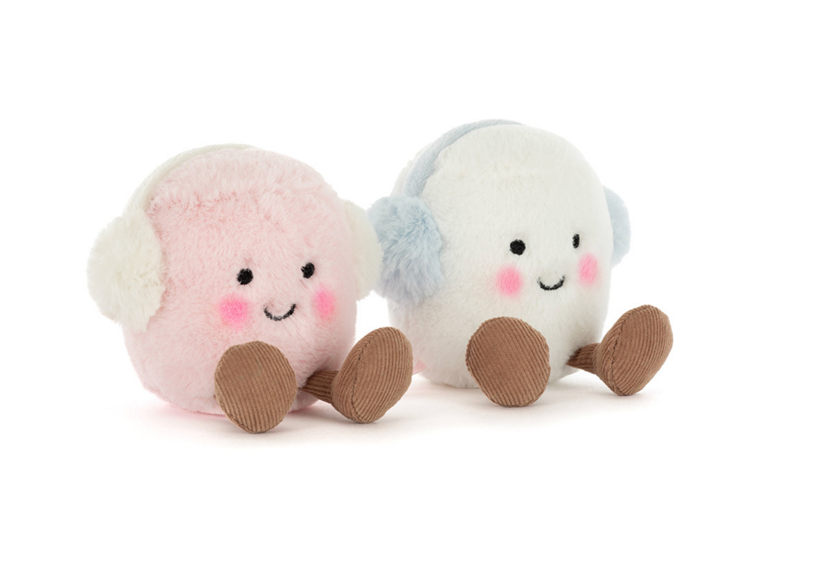 JELLYCAT Toastie Pink and White Marshmallows | Niche&Co.