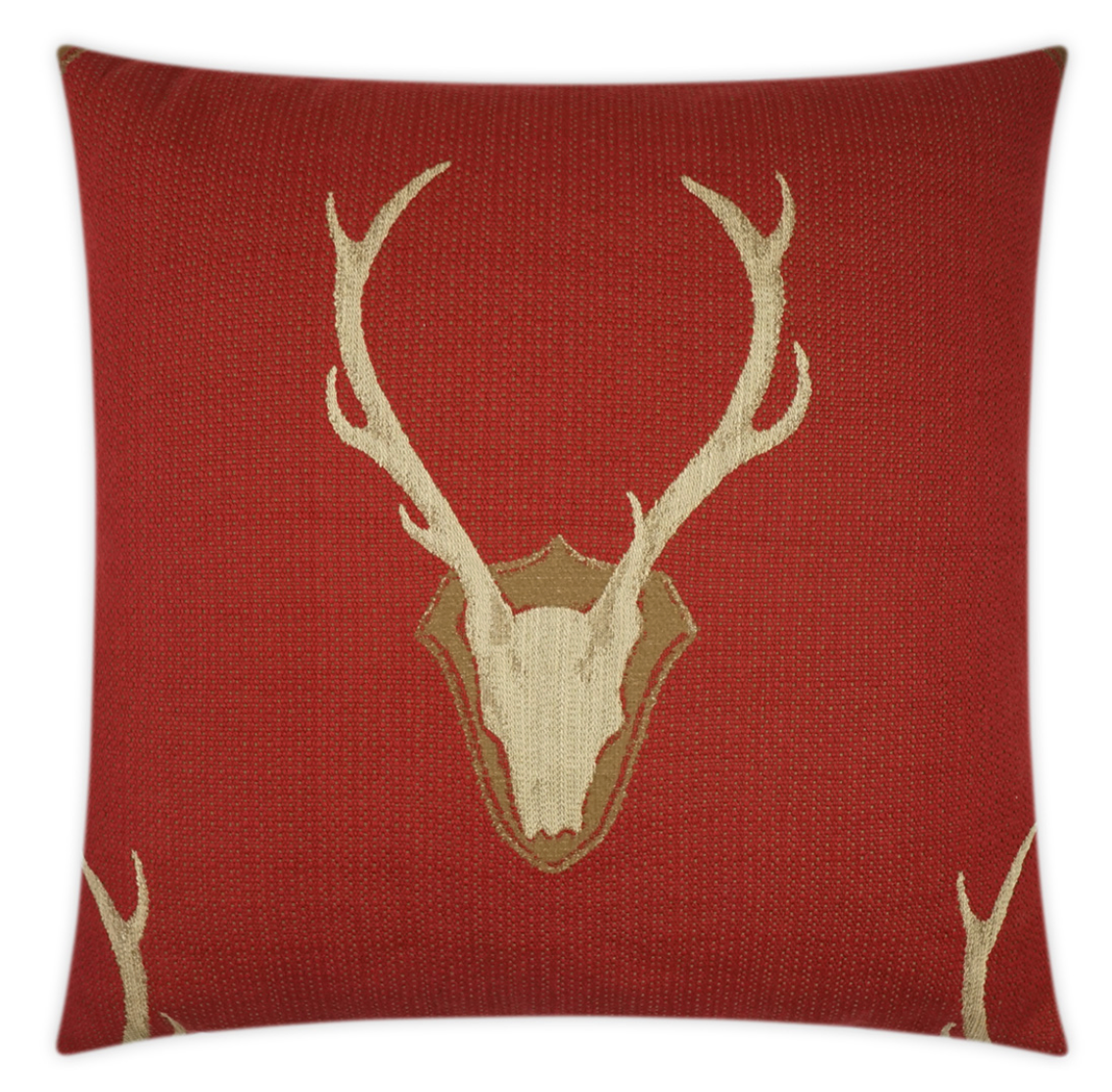 Buck Pillow Red