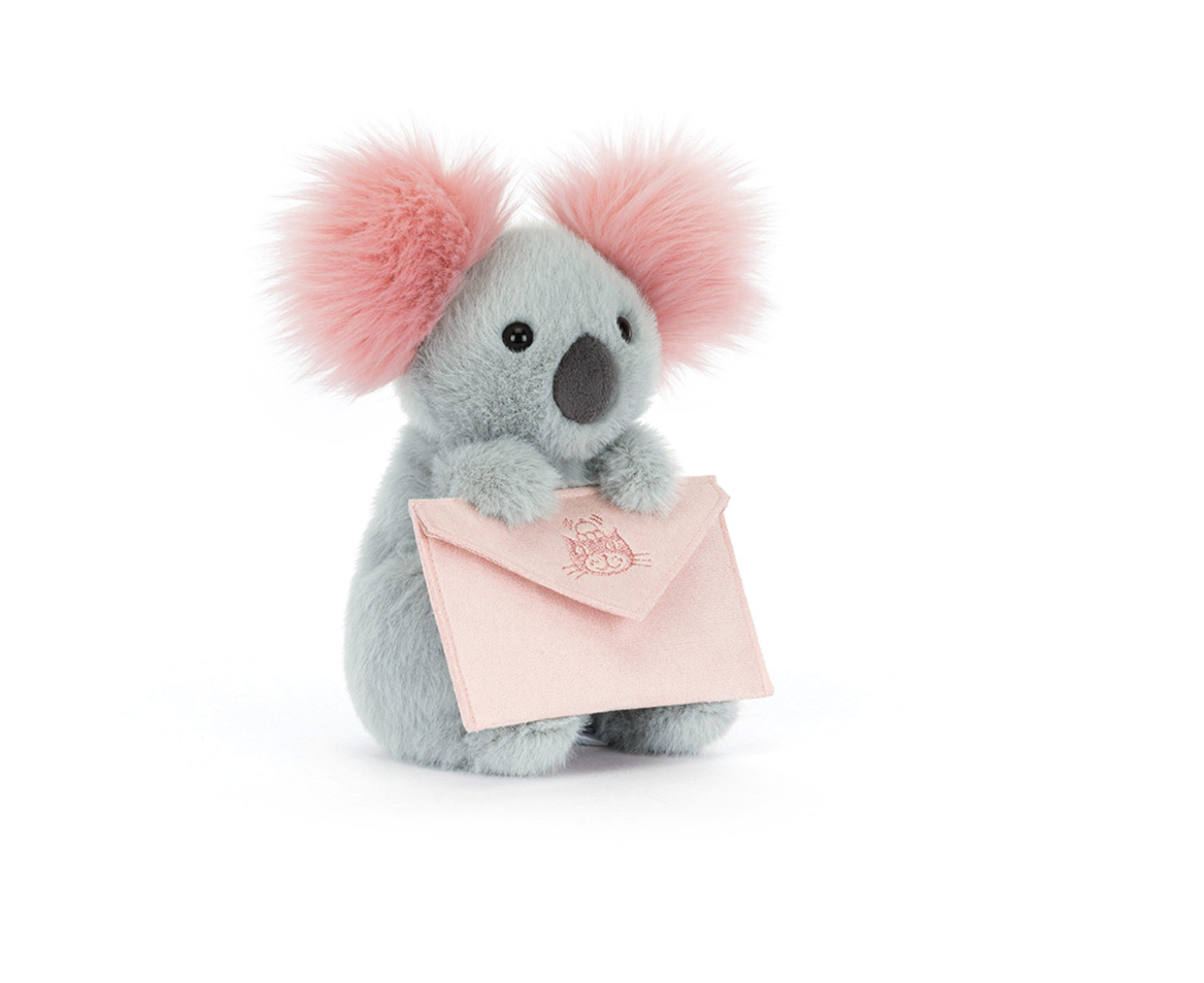 JELLYCAT Koala with Message