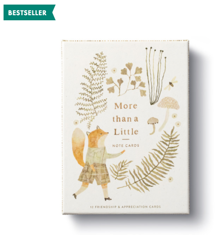 More Than a Little Note Card Set