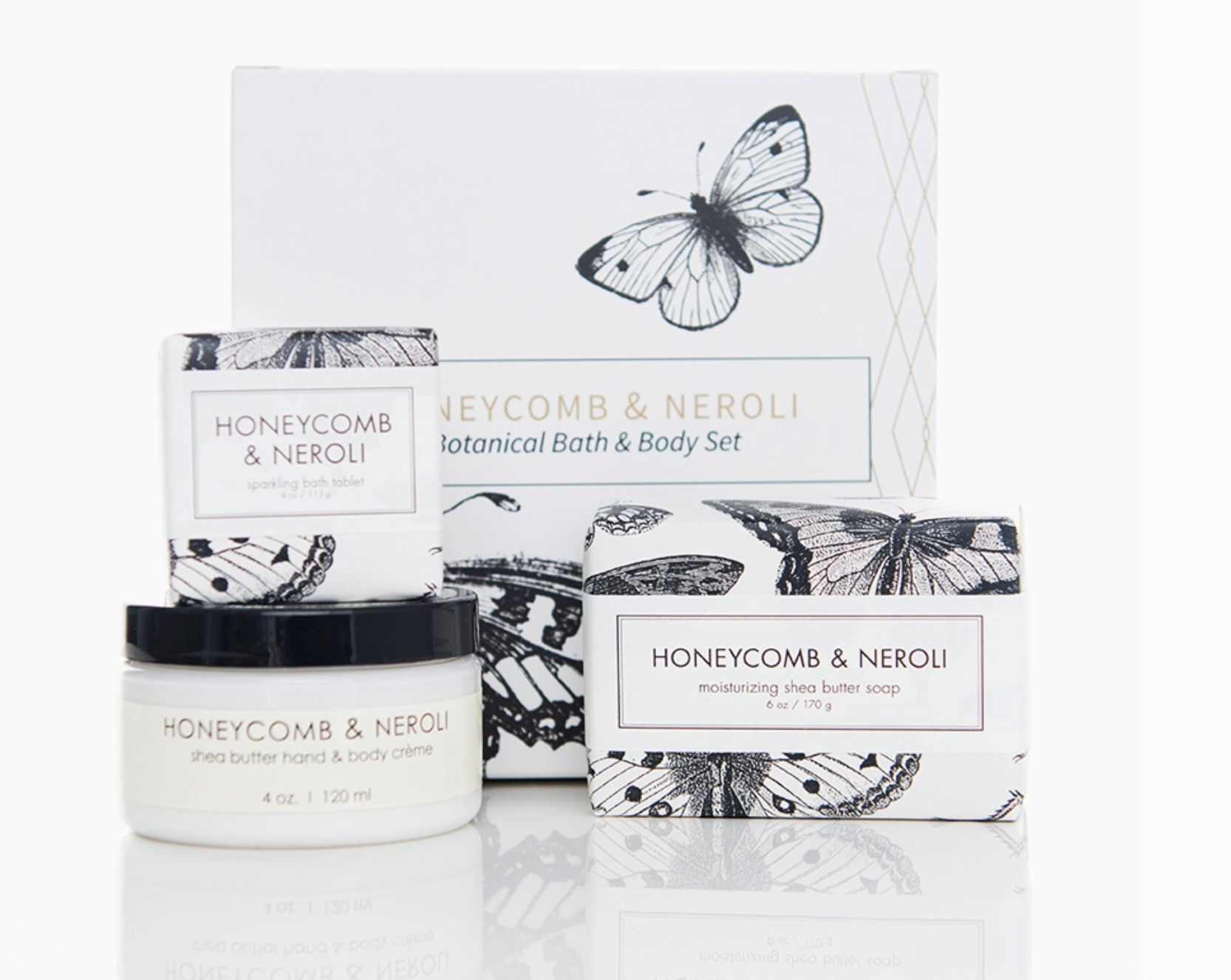 Honeycomb & Neroli Botanical Gift Set | Niche&Co
