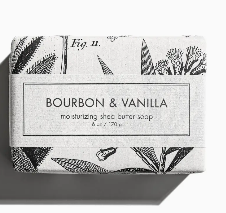 Bourbon & Vanilla Shea Butter Soap - Bath Bar | Niche&Co