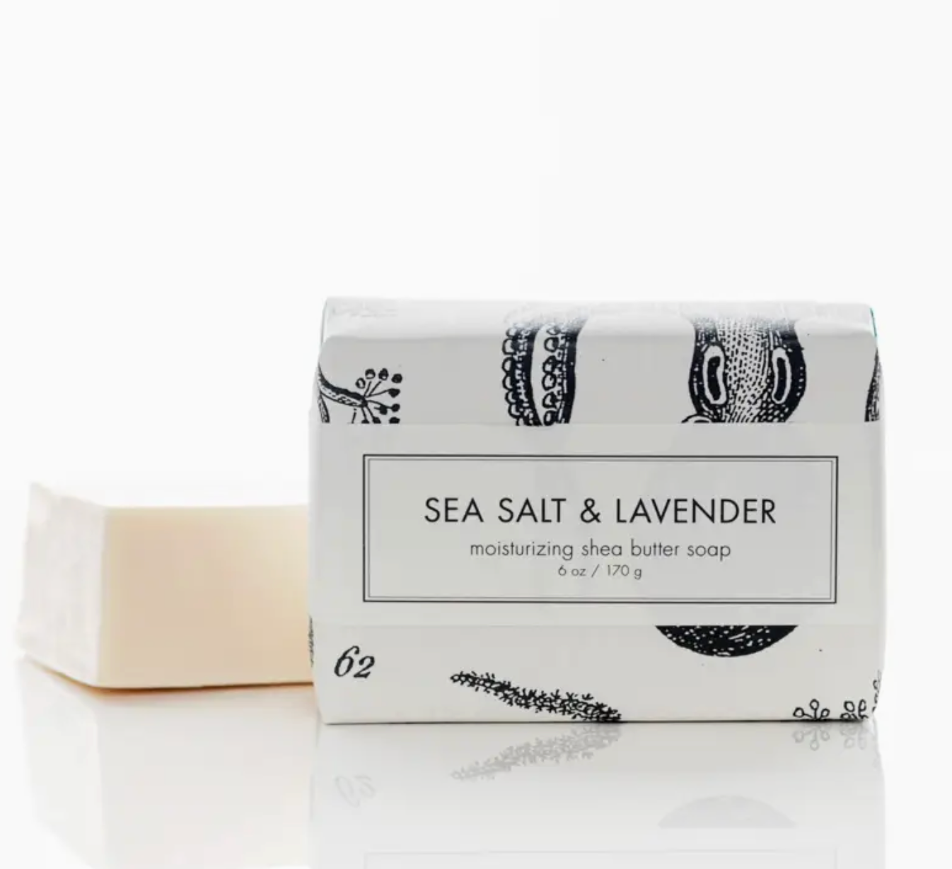 Sea Salt & Lavender Shea Butter Soap - Bath Bar | NIche&Co