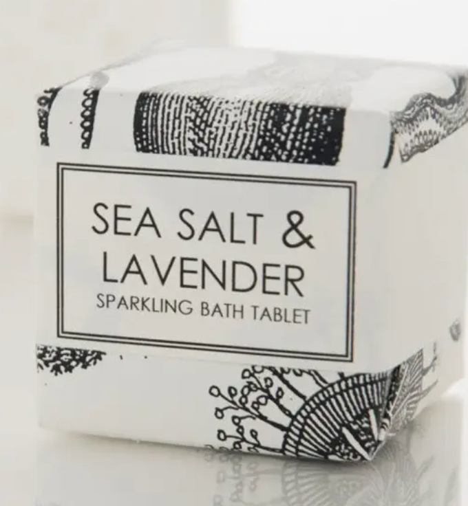 Sea Salt Lavender Bath Tablet | Niche&Co
