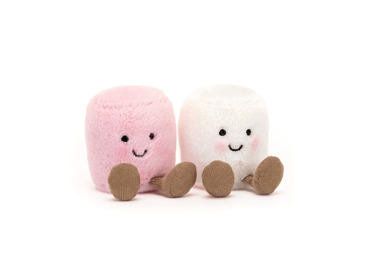JELLYCAT Amuseables Pink and White Marshmallows | Niche&Co
