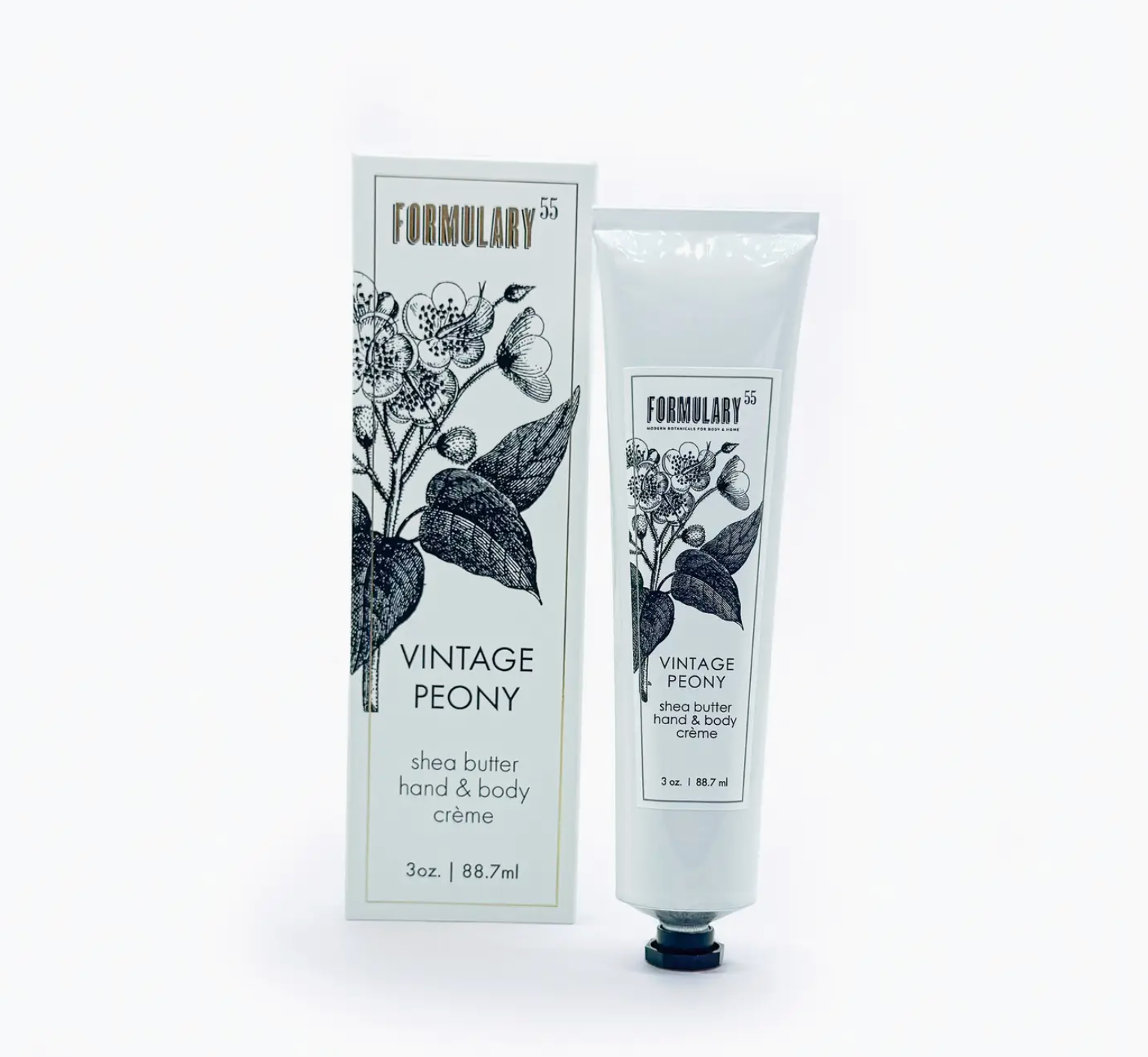 Vintage Peony - Shea Butter Hand and Body Creme Tube | Niche&Co