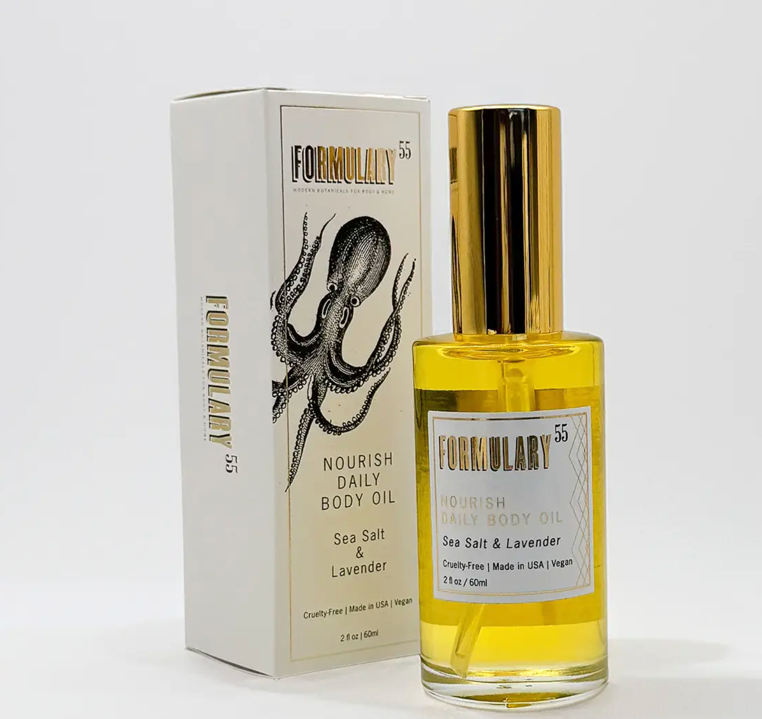 Sea Salt & Lavender - Nourish Daily Body Oil | Niche&CO