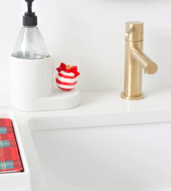 NORA FLEMING Pinstripes Round Cutie Container | Niche&Co