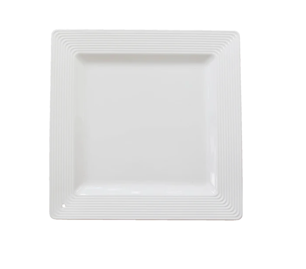 NORA FLEMING Pinstripes Square Platter| Niche&Co