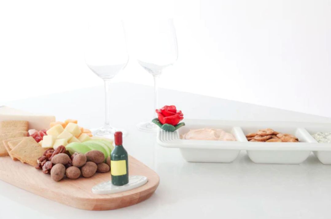 NORA FLEMING Pinstripes Garnish Dish| Niche&Co