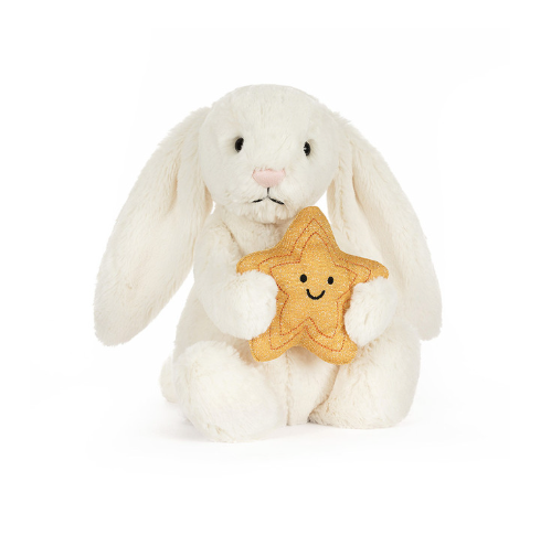 JELLYCAT - Cream Bunny with Star | Niche&Co