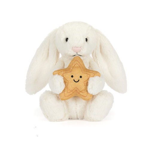 JELLYCAT - Cream Bunny with Star | Niche&Co