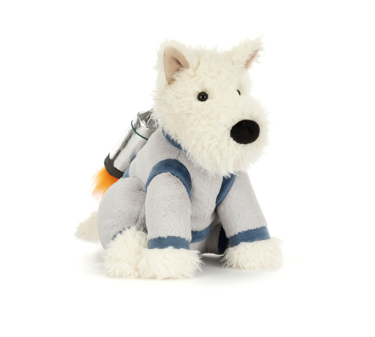 JELLYCAT - Munro Scottie Dog Space Outfit (Space Collection) | Niche&Co