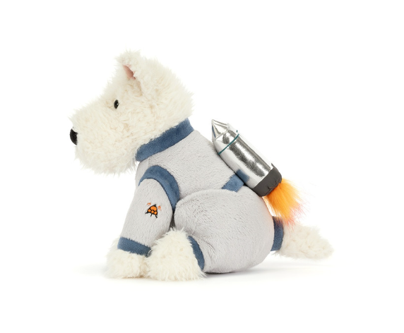 JELLYCAT - Munro Scottie Dog Space Outfit (Space Collection) | Niche&Co