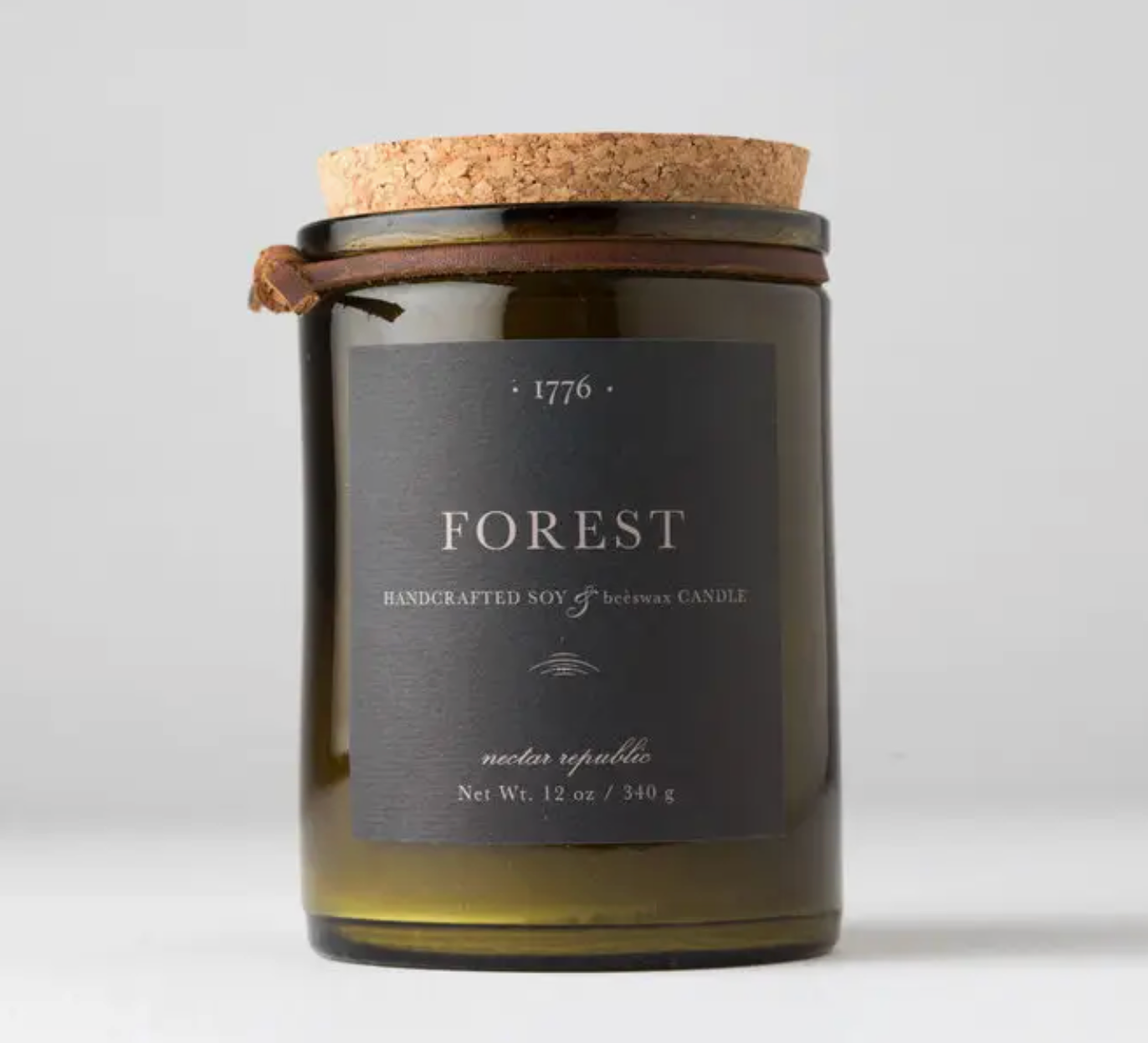 Forest 1776 Man Candle 12oz Soy Beeswax Candle