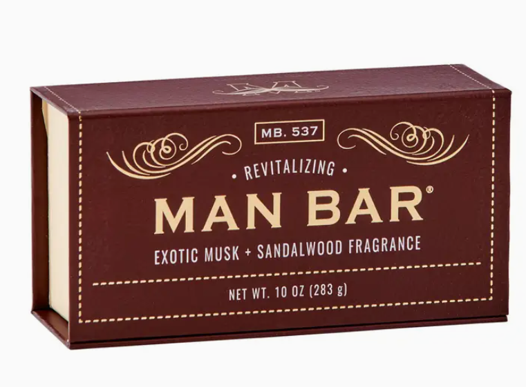 Man Bar Soap - Exotic Musk & Sandalwood