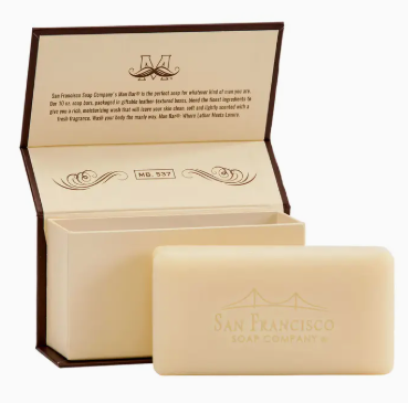 Man Bar Soap - Exotic Musk & Sandalwood