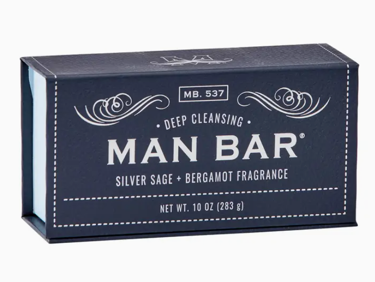 Man Bar Soap - Silver Sage & Bergamont