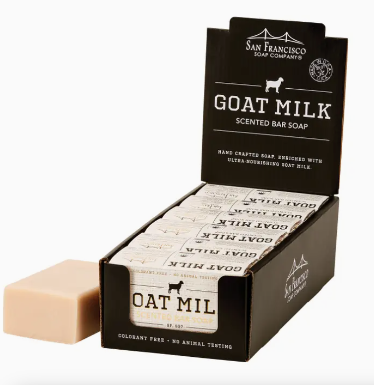 Sandalwood Musk Goat Milk Scented Bar Soap