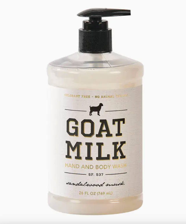 Sandalwood Musk Goat Milk Body Wash