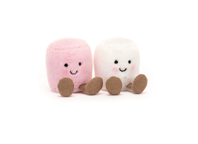 JELLYCAT - Amuseables Pink and White Marshmallows | Niche&Co