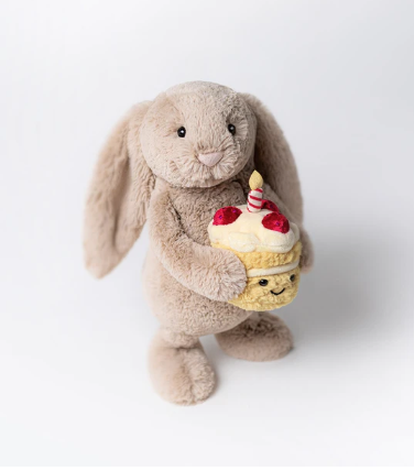 JELLYCAT - Bashful Beige Bunny Birthday | Niche&Co