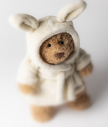 JELLYCAT - Bartholomew Bear Bathrobe Outfit | Niche&Co