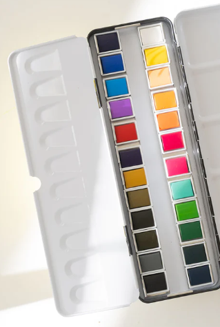 Watercolor Paint 4 Piece Set