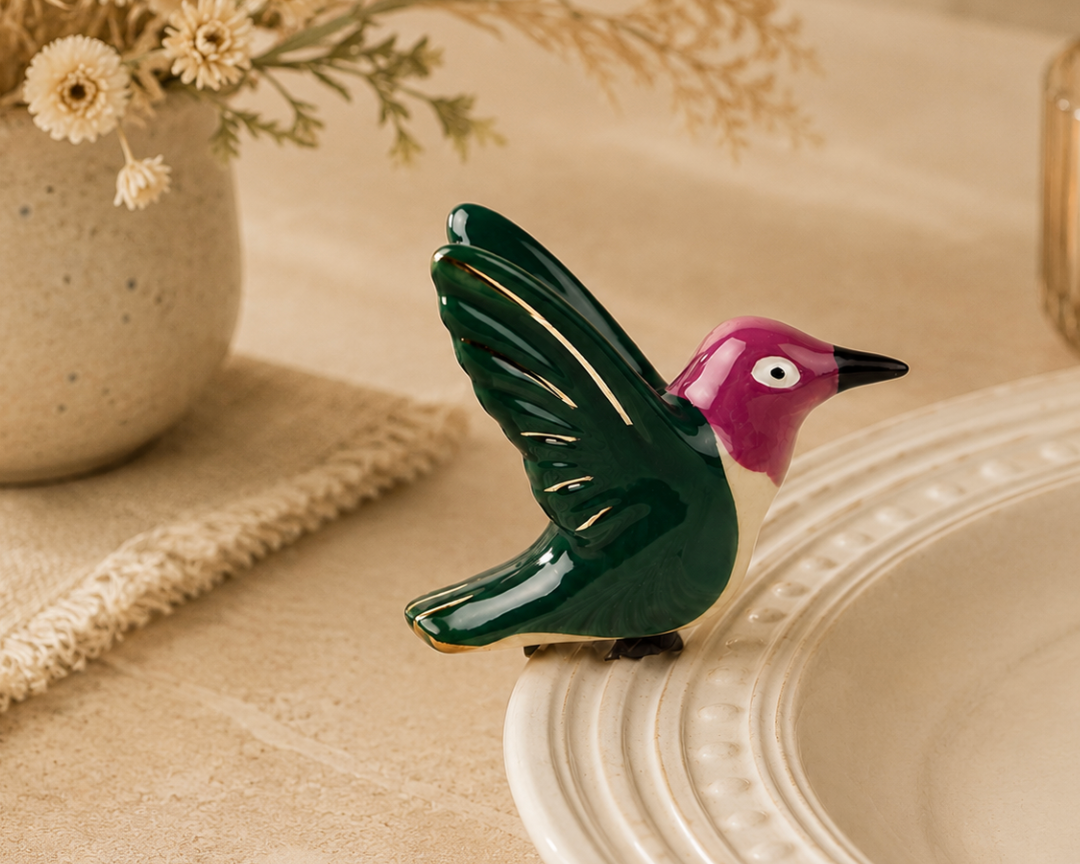 Nora Fleming Humm-Dinger Hummingbird Mini | Hand-Painted Collectible