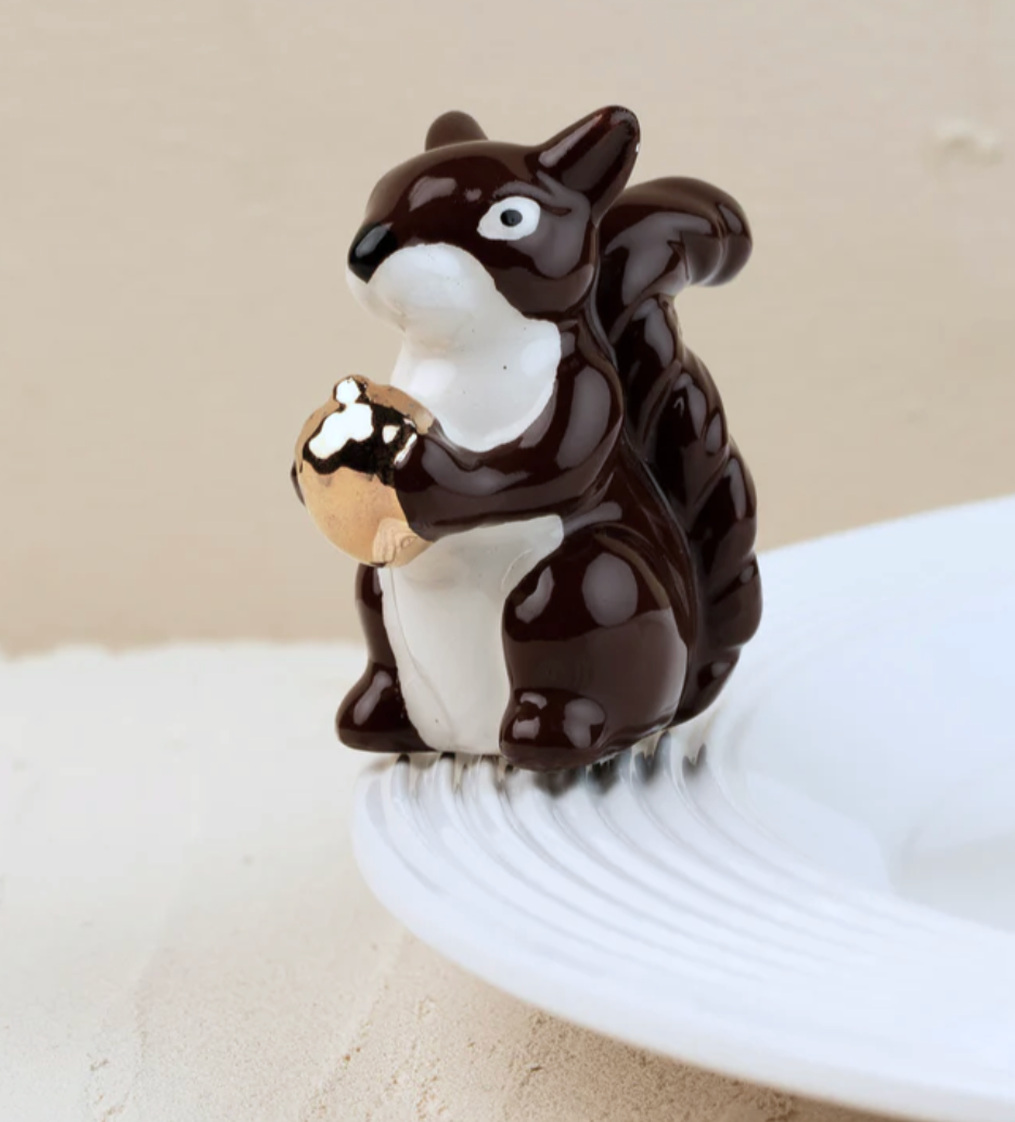 Nora Fleming Squirrel Mini | Hand-Painted Fall Collectible