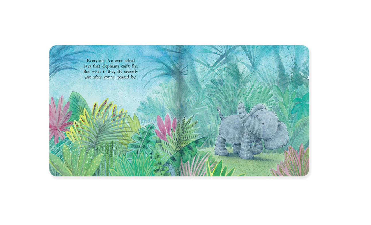 Jellycat Elephants Can't Fly Children's Book