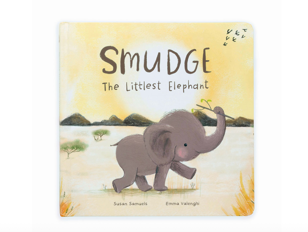 Jellycat Smudge The Littlest Elephant Children's Book