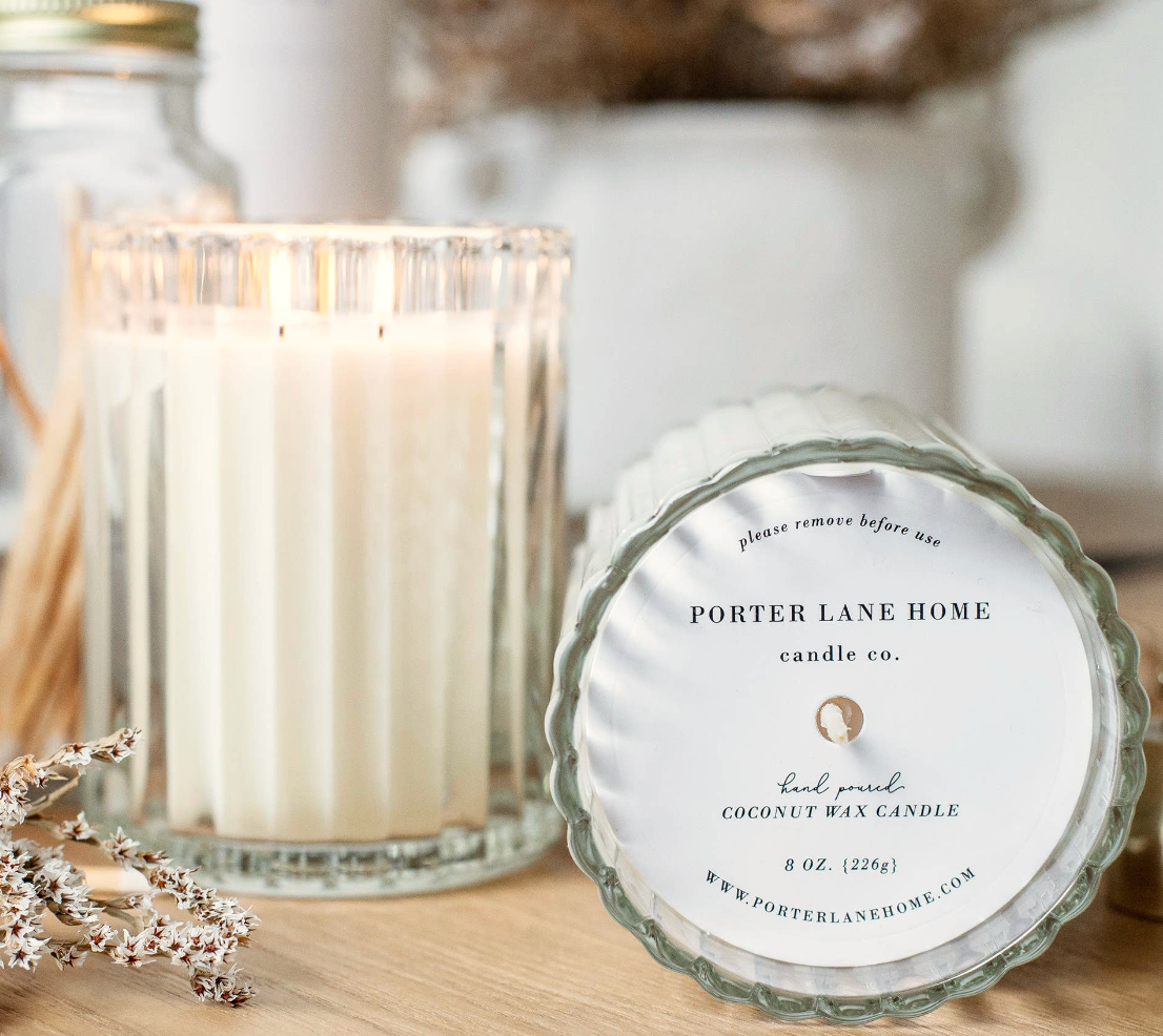 Dwell Bergamot Mahogany Coconut Wax Candle 8oz