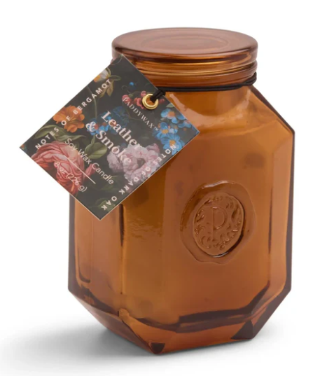 Paddywax Botanica Leather & Smoke Candle – 8 oz