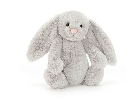 Jellycat Bashful Silver Bunny