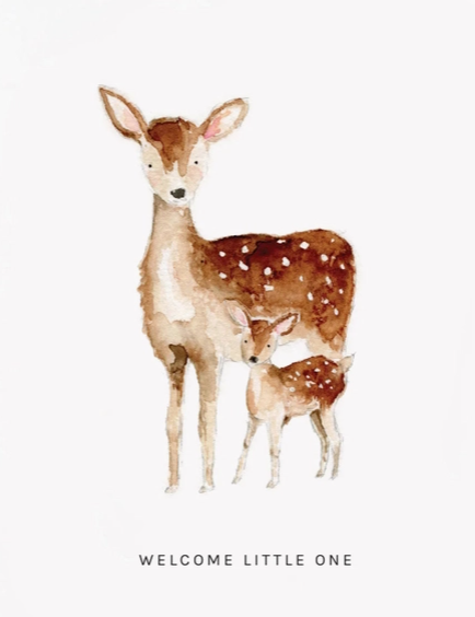 Emily Lex Deer Card