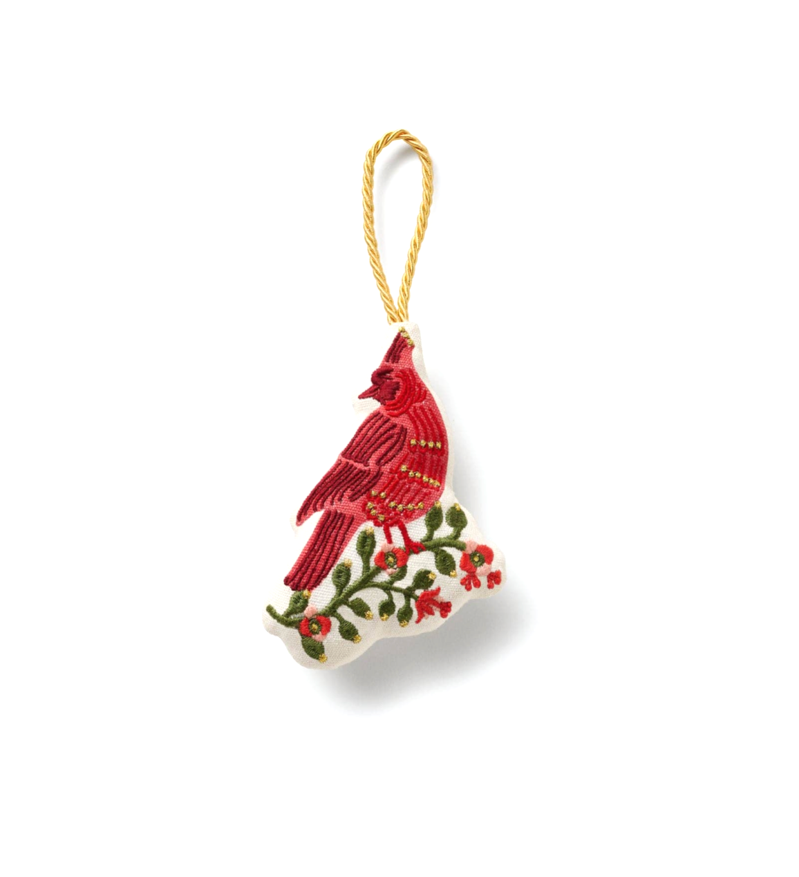 Rifle Paper Co. - Cardinals Embroidered Ornament