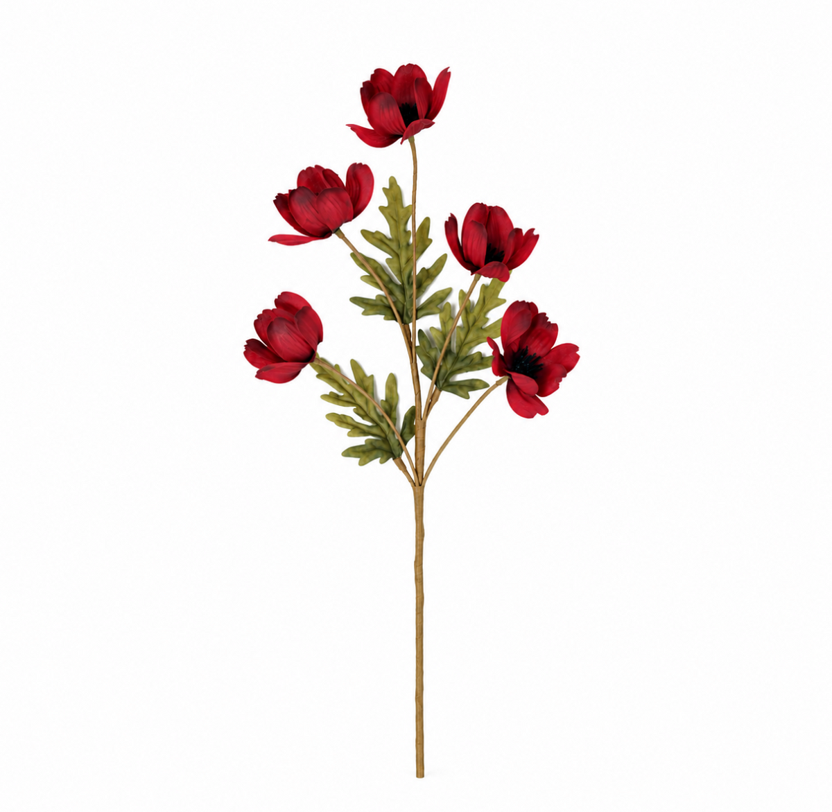 18in Spray-Burgundy Daisy