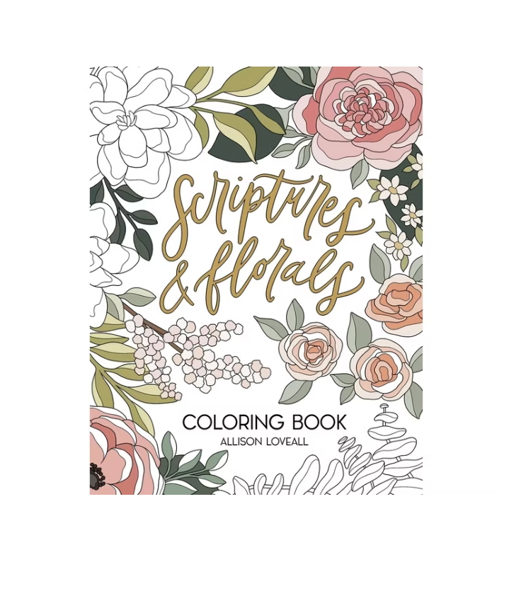 Scriptures and Florals Coloring Book | Niche&Co.