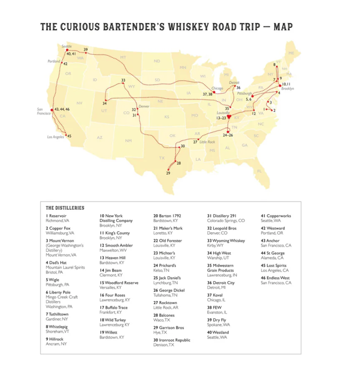 The Curious Bartender's Whiskey Road Trip by Tristan Stephenson Hardcover