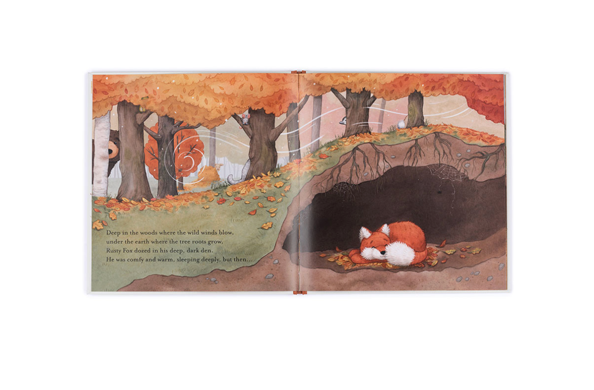 Jellycat Warm in the Storm Children's Book