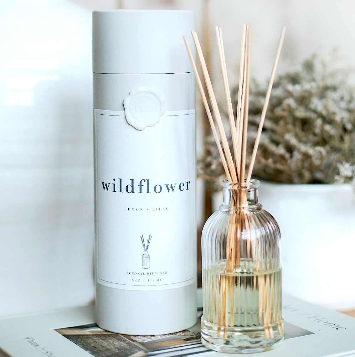 Wildflower Lemon Lilac Reed Diffuser 6oz