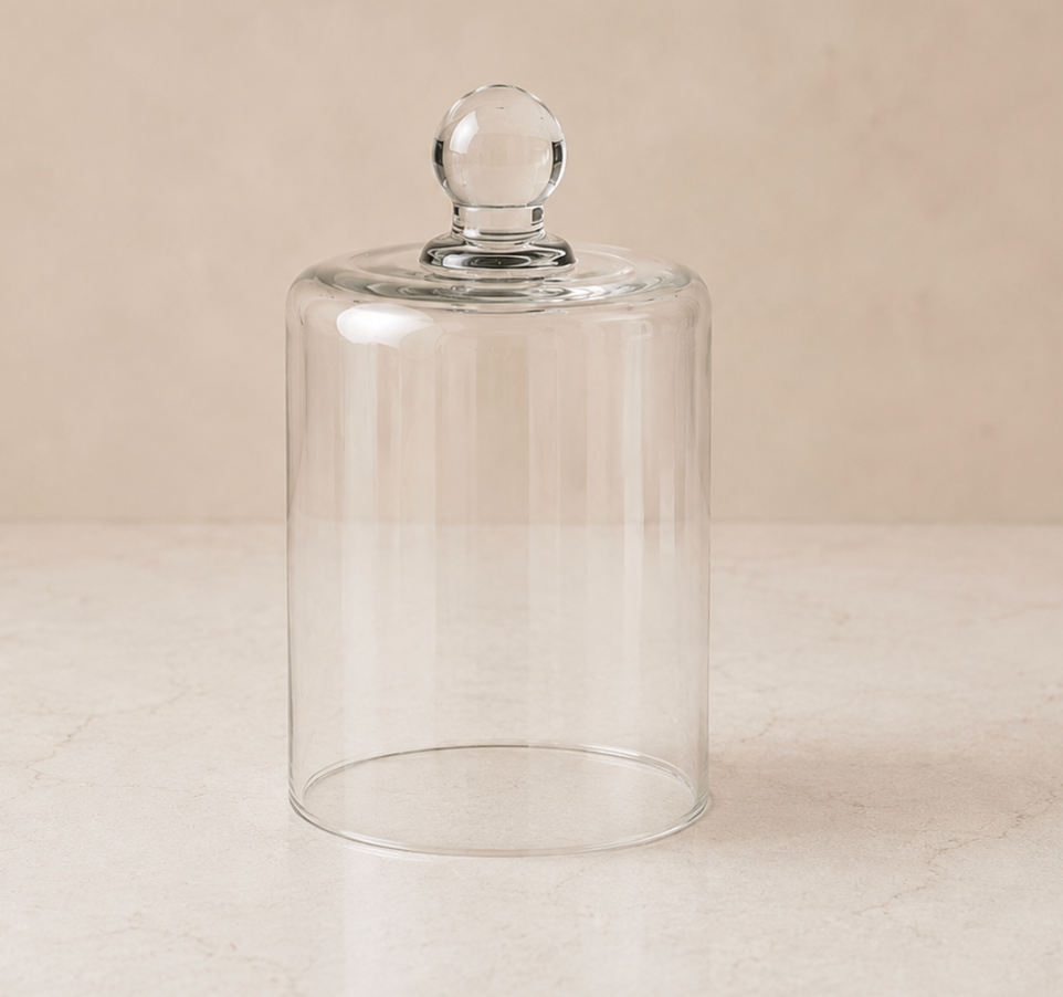 Glass Candle Cloche