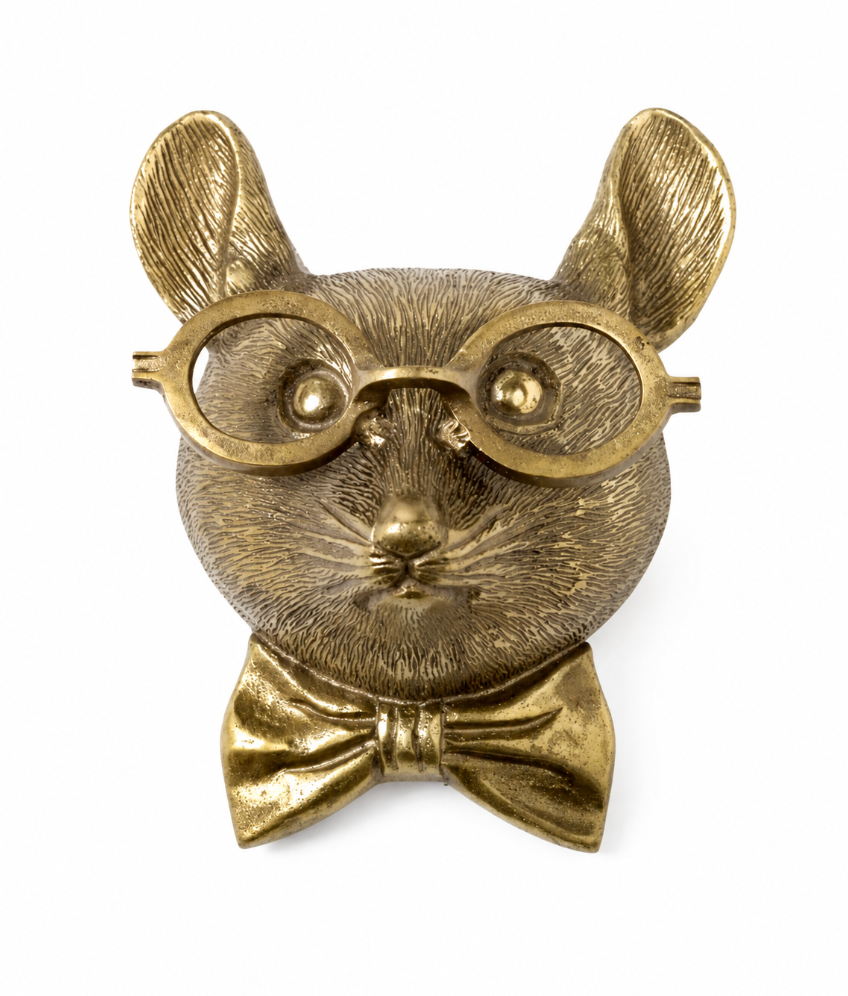 Louie the Mouse Bronzed Wall Mount