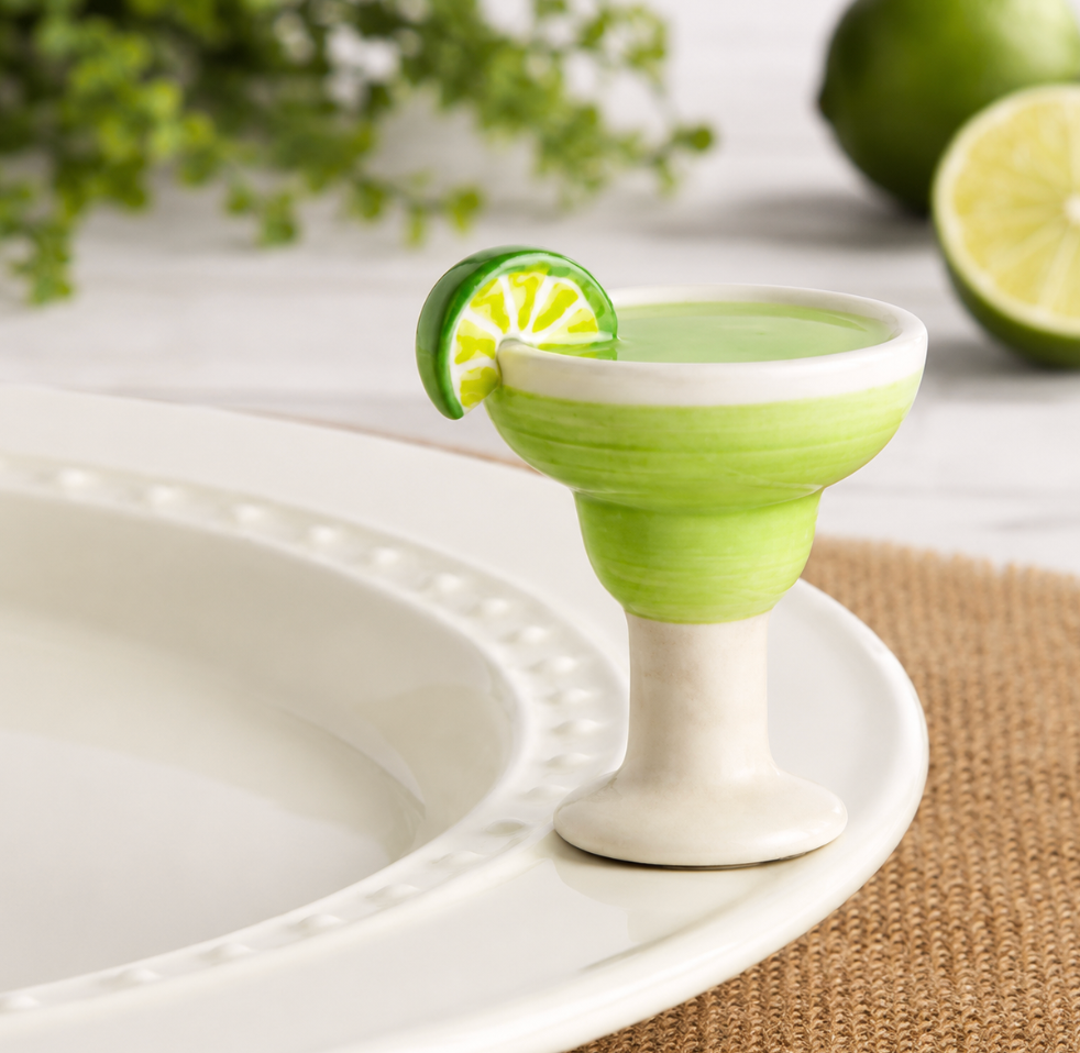 Nora Fleming Lime & Salt Margarita Mini